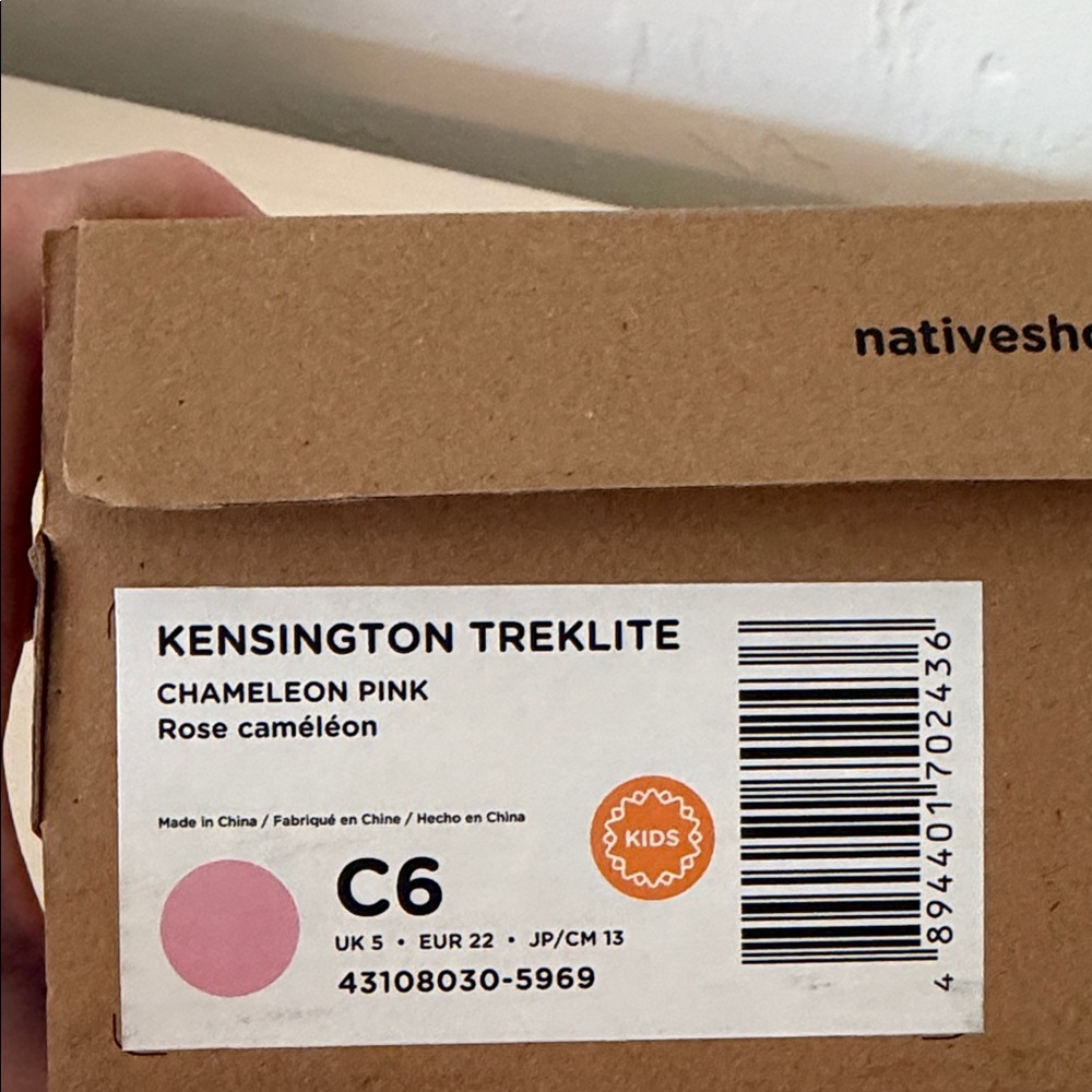 Native Pink Chelsea Kids Boots - Picture 5 of 5